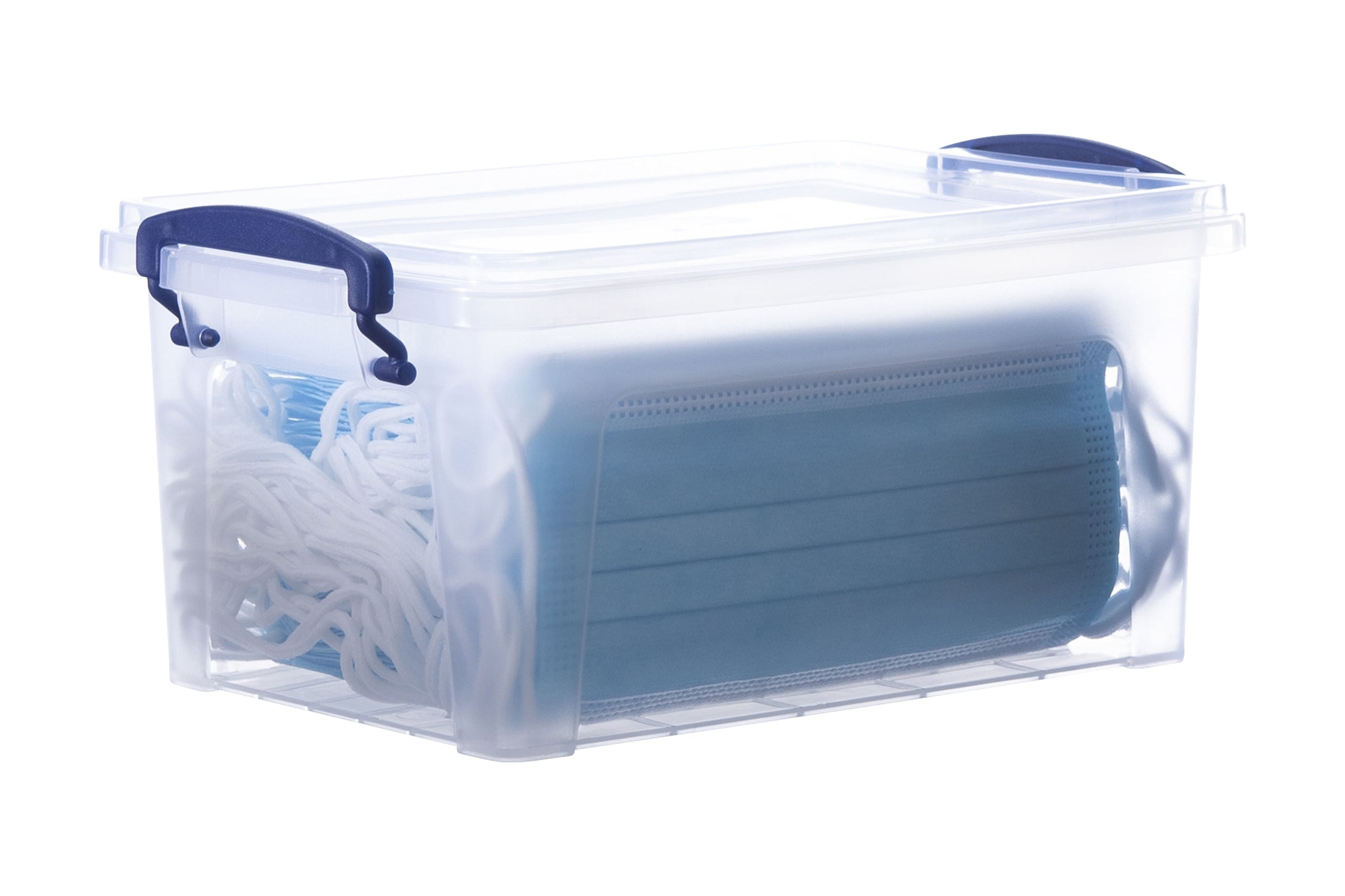 Plastic Storage Bins Clear Storage Box With Lids - Temu