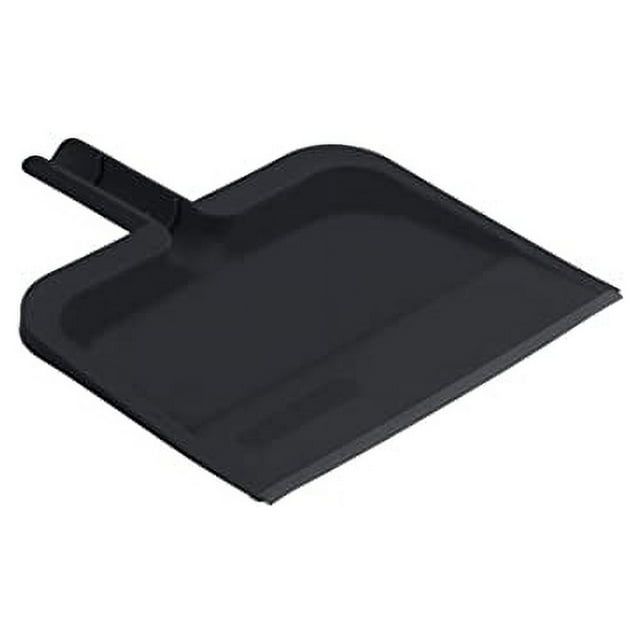 Superio ClipOn Dustpan with Rubber Lip 10inch Wide Durable Plastic