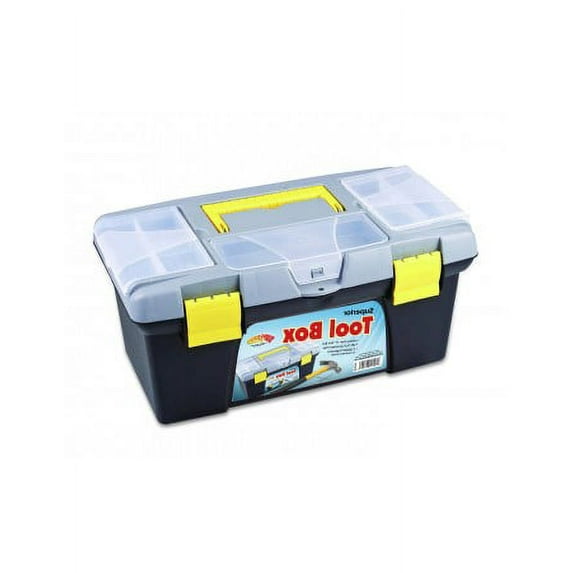 Superio Compact Tool Box with Convenient Lift Out Tray