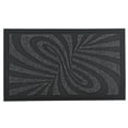 thumbnail image 1 of Superio Door Mat, Indoor and Outdoor Doormat, Non-Slip Mat, Front Door Mat, Patio, Garage, Waterproof, Mat, Indoor and Outdoor Rug, Mat for High Traffic Areas, Low Profile, Grey Abstract Coir, 18x30, 1 of 3