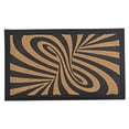 thumbnail image 1 of Superio Front Door Mat for Entry- Indoor/Outdoor Rug, Entryway Low Profile Heavy Duty Mat for High Traffic Area, Inside Outside Home Shoe Scraper Doormat- Heavy Duty, Easy to Clean- 18” x 30”, Natural, 1 of 3