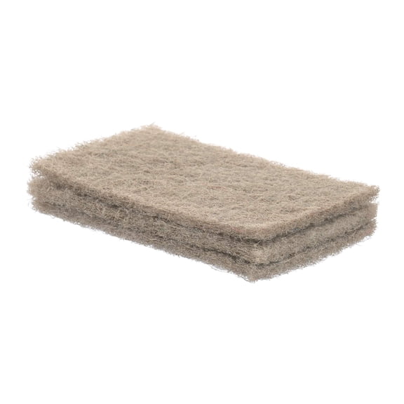 Superio Heavy Duty Natural Sisal Scouring Pads Non Scratch (3 Pack)