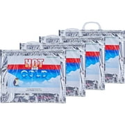 Superio Hot and Cold Insulated Bags for Food Delivery, Grocery Shopping Bags, Food Storage for Hot and Frozen Food for Travel, Disposable Cooler Bag, Reinforced Thermal Lunch Bag 4, 15.5"x13"