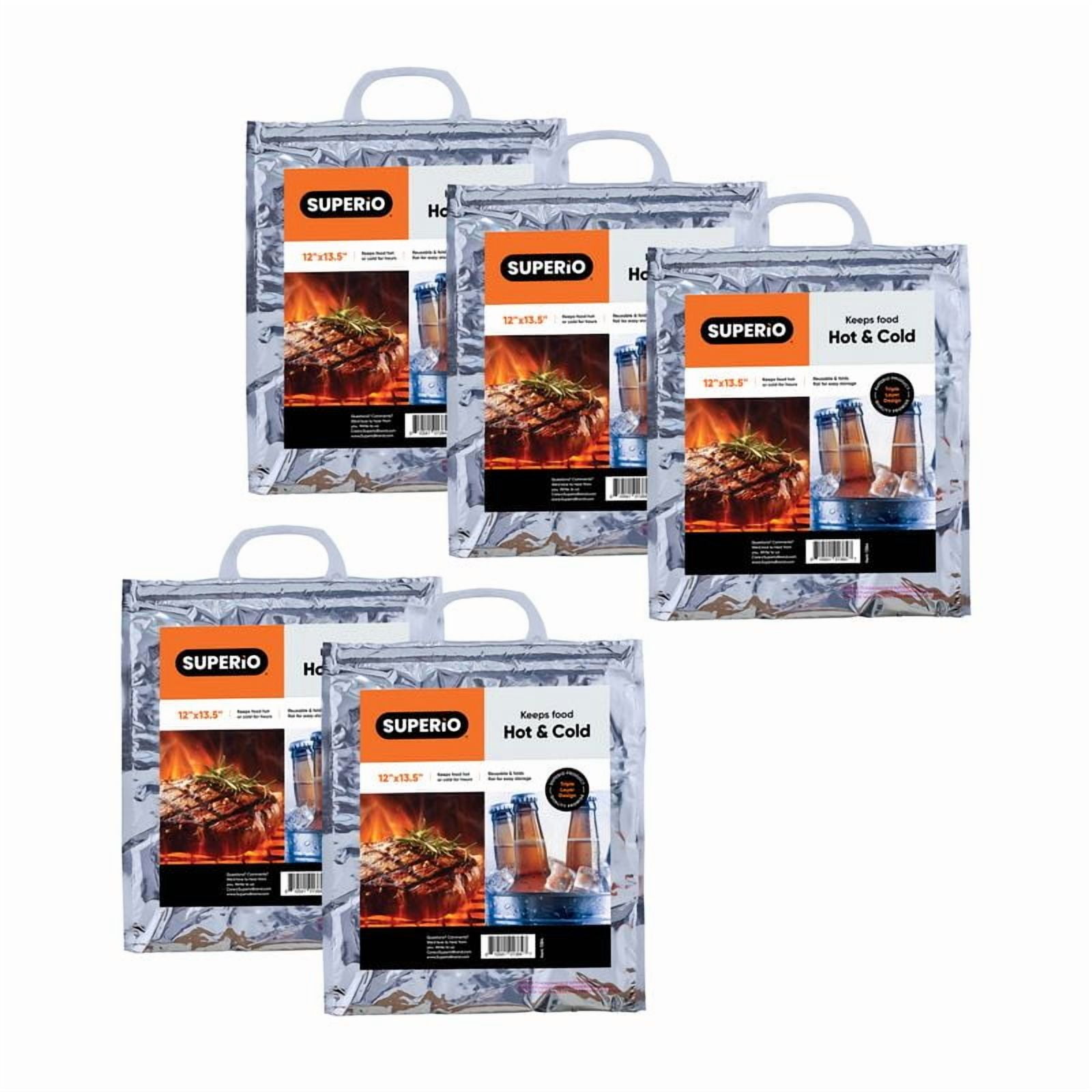 Hot And Cold Insulated Bags For Food Delivery, Grocery Shopping Bags, Food Stora