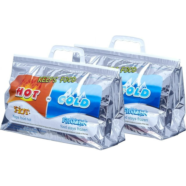 Superio Hot and Cold Insulated Bags for Food Delivery, Grocery Shopping