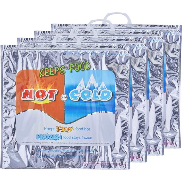 Superio Hot and Cold Insulated Bags for Food Delivery, Grocery Shopping