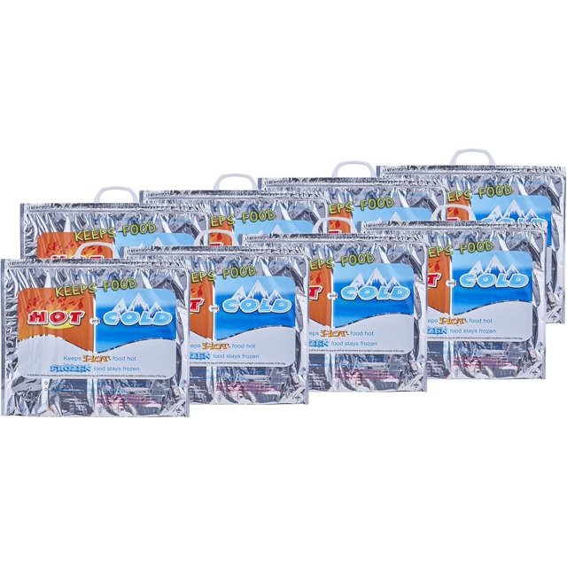 Superio Hot and Cold Insulated Bags for Food Delivery, Grocery Shopping