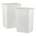 thumbnail image 1 of Superio Large Kitchen Trash Can 13 Gallon, 52 Qt Waste Bin for Kitchen, Garage, Indoor and Outdoor Trash Can (2, White), 1 of 8