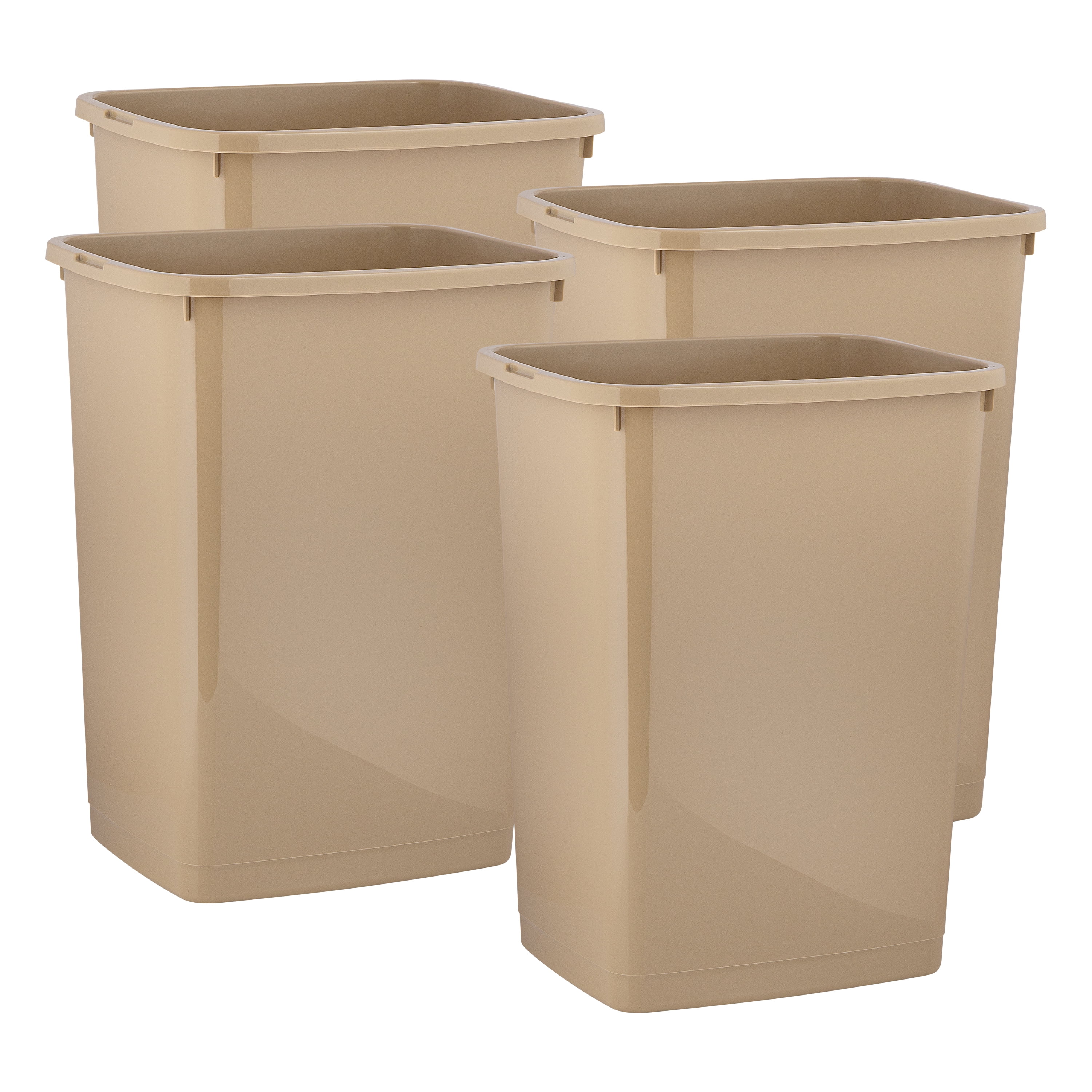 Superio Large Kitchen Trash Can 13 Gallon, 52 Qt Waste Bin for Kitchen ...