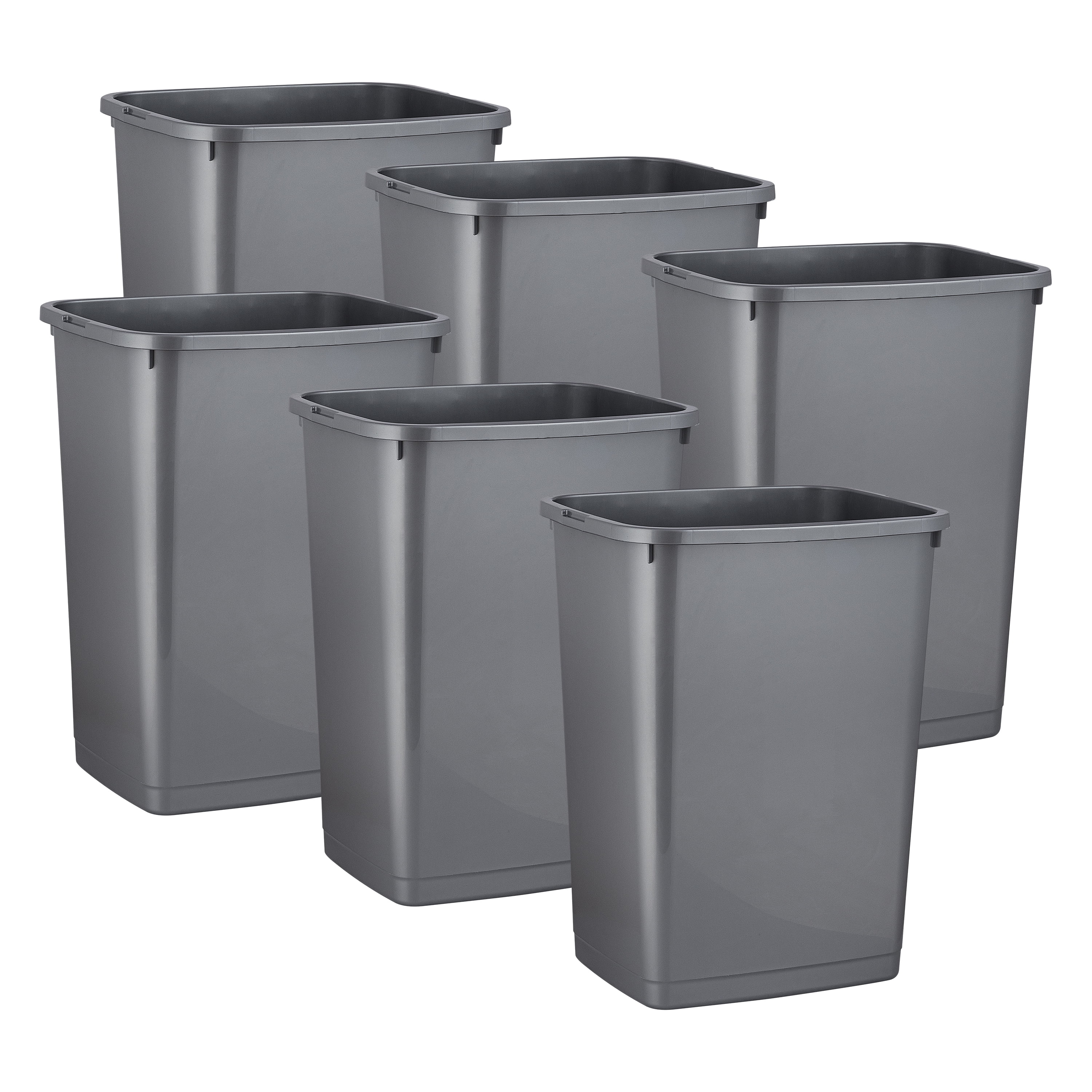 Superio Large Kitchen Trash Can 13 Gallon, 52 Qt Waste Bin for Kitchen ...