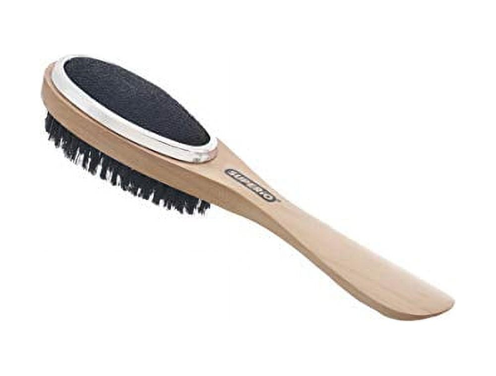 Clothing Brush Sturdy Bristles Durable Wood Handle