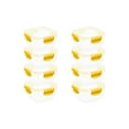 thumbnail image 1 of Superio Lock and Fresh Airtight Food Storage Containers with Lids for Kitchen Pantry Organization , BPA Free, Lunch, and Meal Prep Plastic Containers, 16 oz. Square Sealed Container, Yellow, 8 pack, 1 of 7