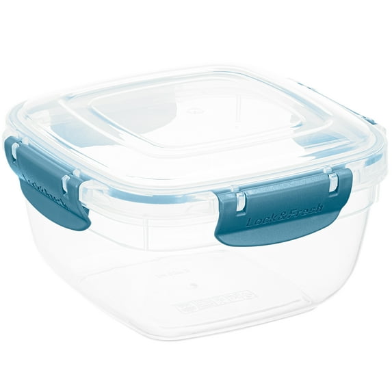 Superio Brand Superio Airtight Food Storage Container with Leakproof Lid 30 Oz - Blue
