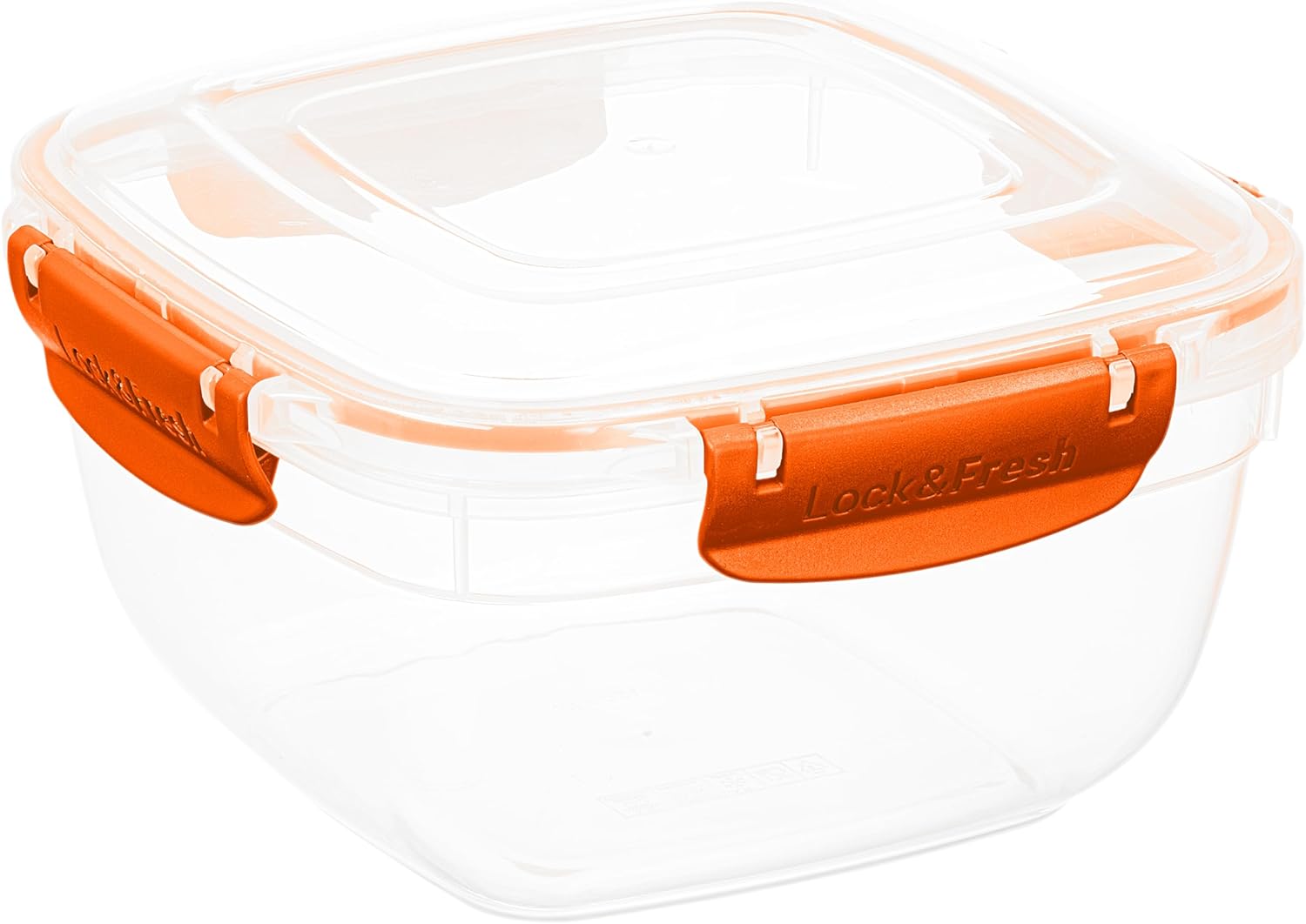 Superio Brand Superio Airtight Food Storage Container with Leakproof Lid 48 Oz - Orange