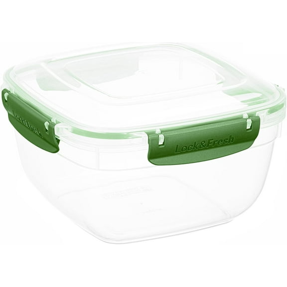 Superio Brand Superio Airtight Food Storage Container with Leakproof Lid 80 Oz - Green