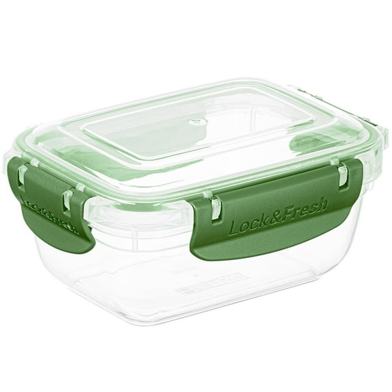 Superio Brand Superio Airtight Food Storage Container with Leakproof Lid 13 Oz - Green