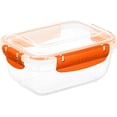 thumbnail image 1 of Superio Brand Superio Airtight Food Storage Container with Leakproof Lid 27 Oz - Orange, 1 of 7
