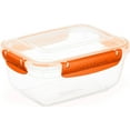 thumbnail image 1 of Superio Brand Superio Airtight Food Storage Container with Leakproof Lid 48 Oz - Orange, 1 of 7