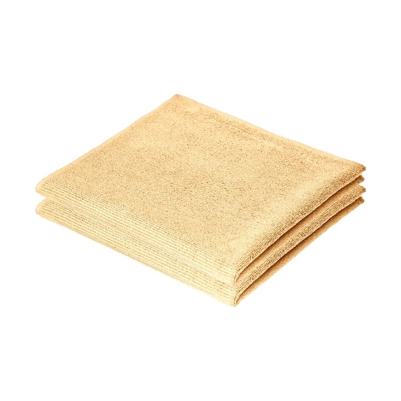 Superio Microfiber Cleaning Cloths Color-Coded for Easy Organization, Ultra-Soft, Durable, Multi-Purpose Cloths for Bathroom, Kitchen, Windows, Furniture, Electronics (Yellow), 2 Pack