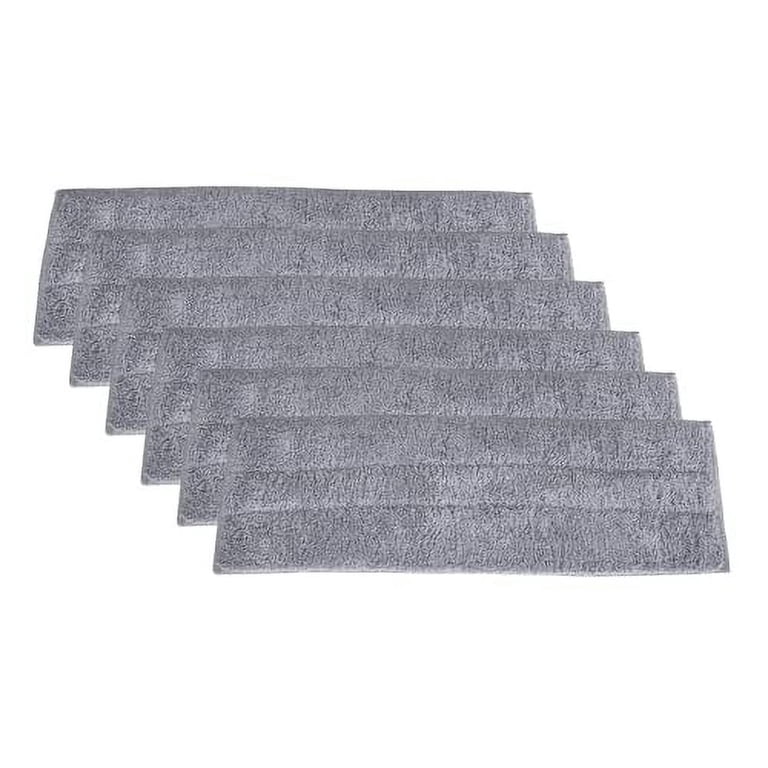 Superio Microfiber Mop Replacement Pads – Refills For Miracle Spray Mop (2-Pack, Grey)