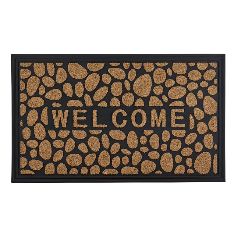 Source Click Waterproof Black Door Mat Customized Main Doormat