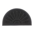 thumbnail image 1 of Superio Non-Slip Welcome Doormat for Entry, Indoor Outdoor, Heavy Duty, Waterproof, Easy Clean, Low-Profile Mats for Entry, Garage, Patio, High Traffic Areas, 18"x30" (Black, Sunburst Coir), 1 of 9