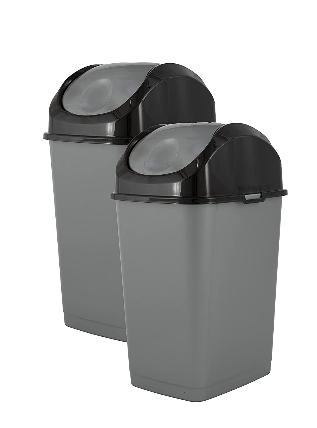 Superio Office Trash Can with Lid 9 Gallon Kitchen Garbage Can Bedroom