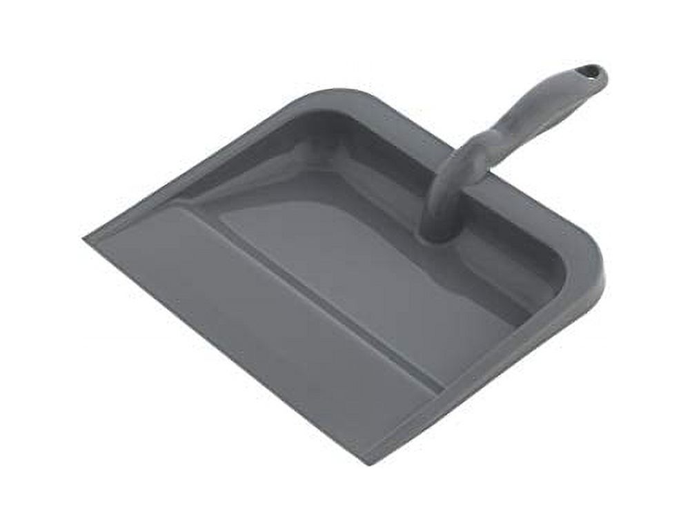 Superio Plastic Dustpan with Handle for Home, 2 Pack 10inch Wide