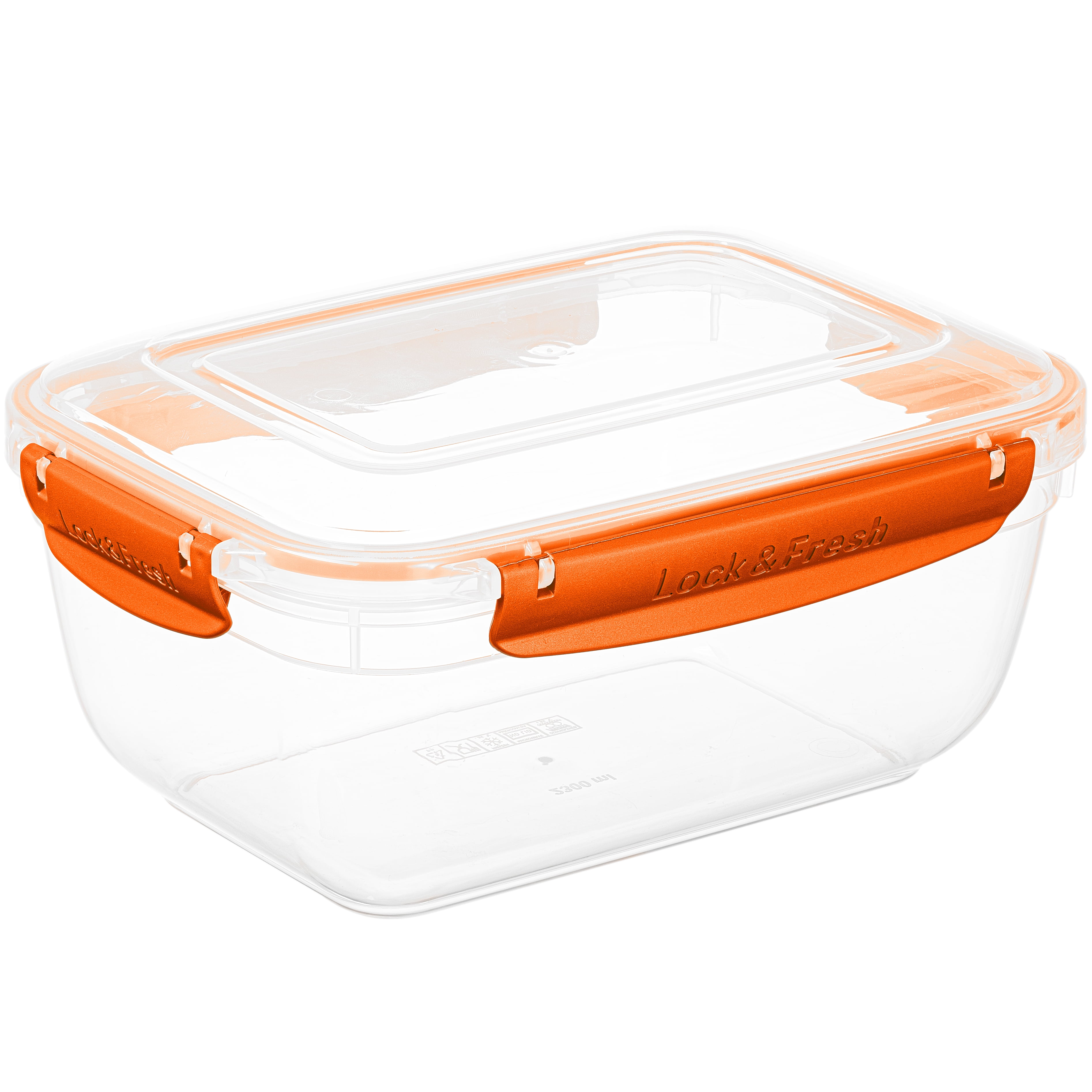 Superio Premium Clear Plastic Airtight Food Storage Container - Walmart.com