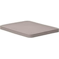 thumbnail image 1 of Superio Ribbed Collection - Superio Lid for Decorative Plastic Open Home Storage Bins Organizer Baskets, Large Taupe - for Organizing Closet Shelves Drawer Shelf 15/22 Liter (4 Pack), 1 of 5