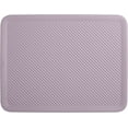 thumbnail image 1 of Superio Ribbed Collection Lid for Decorative Plastic Open Home Storage Bins Organizer Baskets, Large Lilac - for Organizing Closet Shelves Drawer Shelf 15/22 Liter, 1 of 2