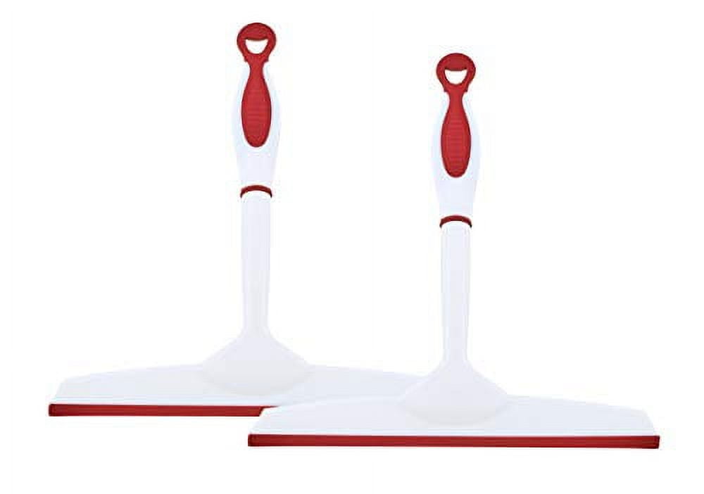 Superio Rubber Squeegee, 2 Pack, Streak Free All Purpose Window