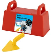 Superio Sandcastle Building Kit Snow Brick Maker Sand Castle Molds Snow Sand Beach Toys for Kids and Adults Igloo Snow Block Form for Snow Forts or Sandbox Play Sand Toys Outdoor Fun Beach Essentials