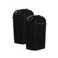 Superio Small 2.5 Gallon Plastic Trash Can with Swing Top Lid, Compact
