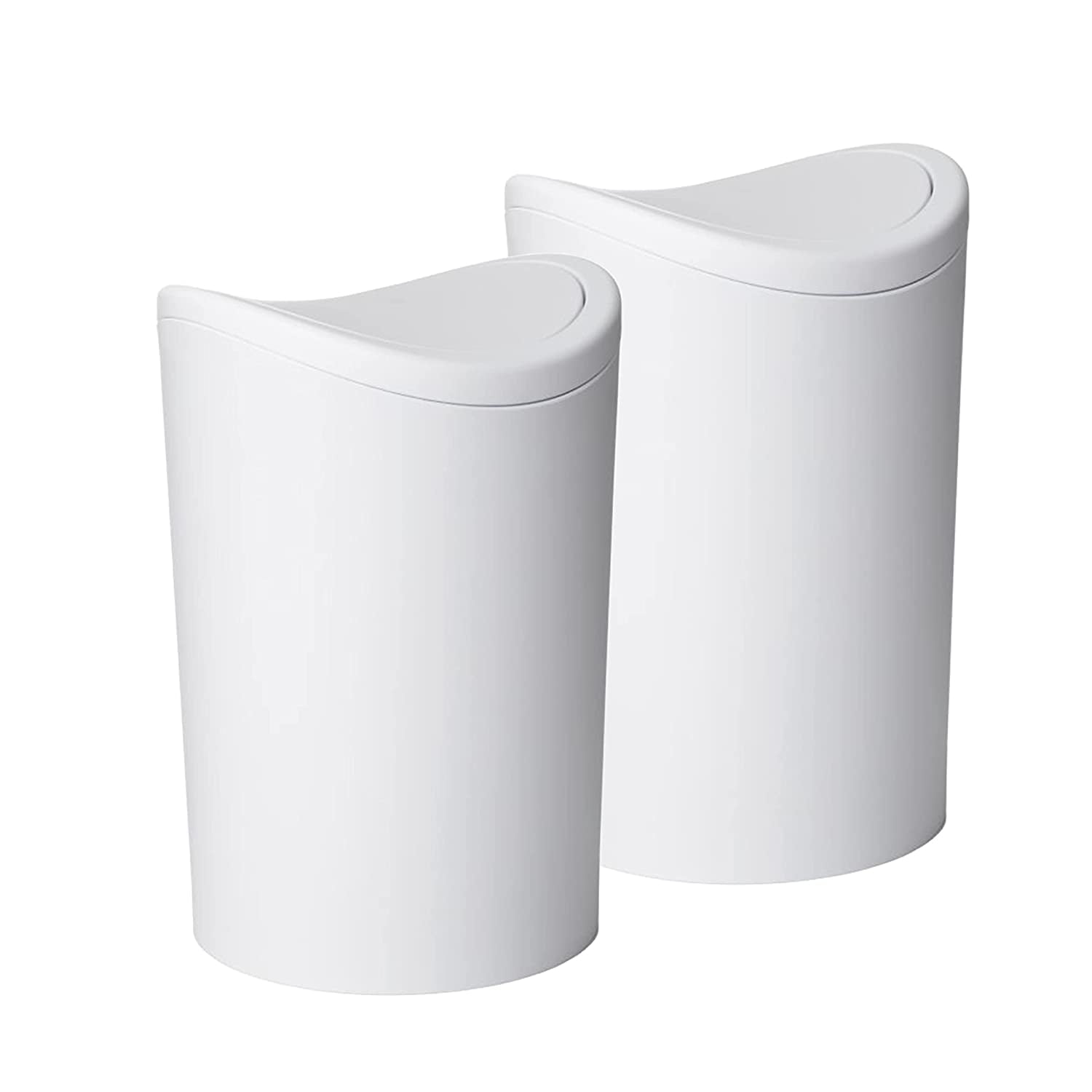 XUXRUS Bathroom Small Trash Bags 3 Gallon Garbage Bags for Home Office,120  Count,White,Fits 2-3 Gallon Bins