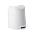 thumbnail image 1 of Superio Small Trash Can with Lid 3 Liter White, 1 of 9
