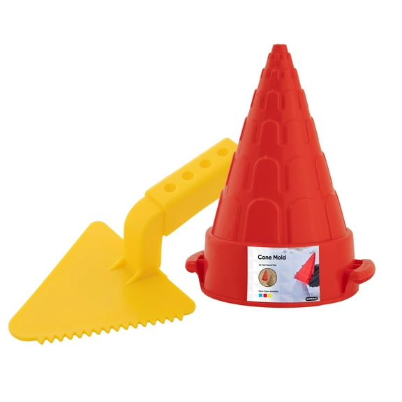 Superio Snow Sand Beach Toys Set- Snow Cone Mold Sand Castle Block Maker with Trowel
