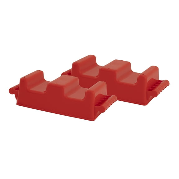 Superio Snow Sand Beach Toys Snow Brick Mold Sand Castle Block, 2 red