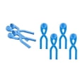 thumbnail image 1 of Superio Snowball Makers for Kids, Outdoor Winter Fun Toys, Perfect Snow Ball Shape Maker for Kids and Adults (6 Pack, Blue), 1 of 5