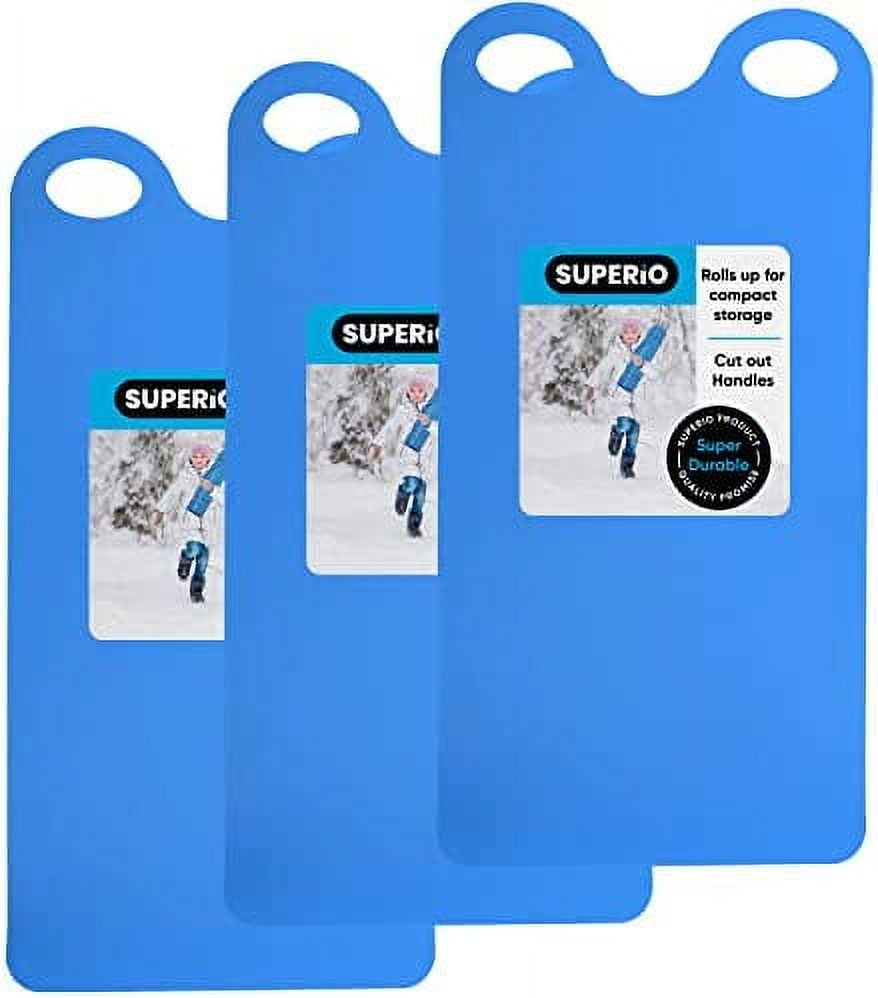 Superio Snow Slider Mat, Flexible Snow Sled Flying Carpet, Roll up