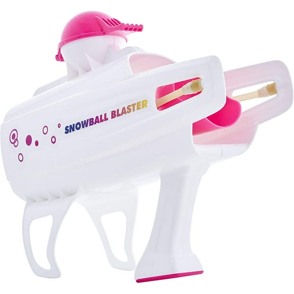 Superio Snowball Blaster with A Snowball Maker to Shape Snow Into Launcher-Ready Balls (Pink)