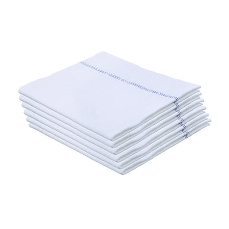 Superio Squeegee Mopping Towel White Large Floor Cloth, Multi-Purpose Scratch Free Cloth 9 pack