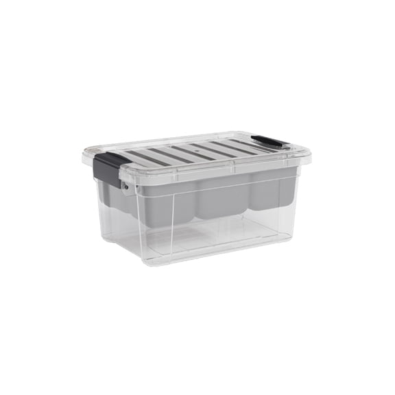 Superio Storage Container Organizing Bin with Removable Tray Plastic Tools, Sewing, Crafts Box, 6.5 Qt.