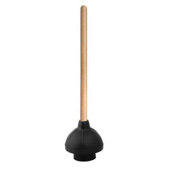 Superio Wooden Handle Toilet Plunger