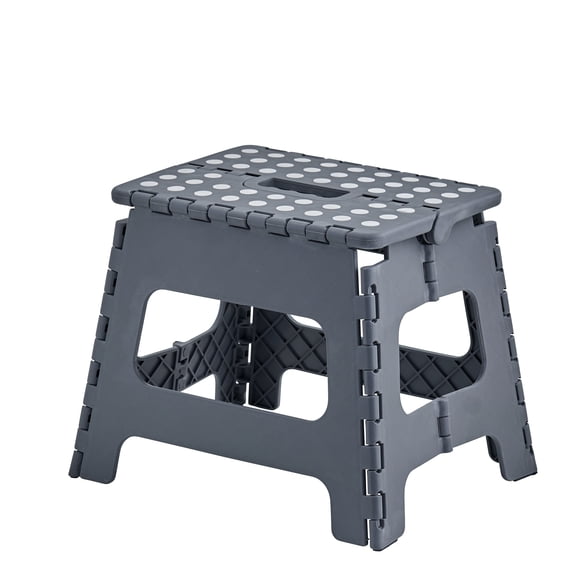 Superio folding stool  11 in. (Grey)