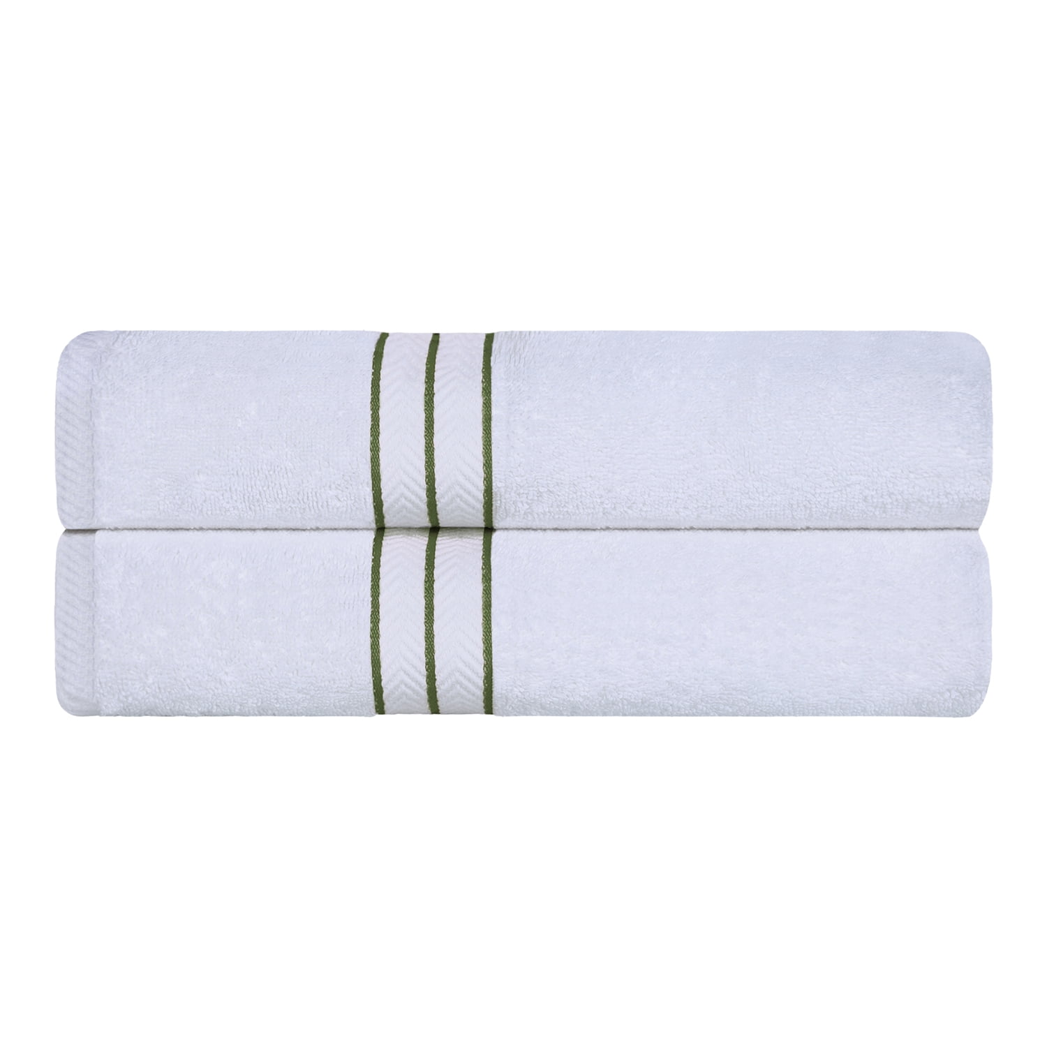 WETCAT Bundle: Turkish Bath Towel (38 x 71) and Turkish Hand Towels (20 x  30, Set of 2) - 100% Cotton, Prewashed for Soft Feel - Mint Green Decor 