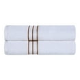 thumbnail image 1 of Superior 100% Turkish Cotton Plush 2-Piece Solid Highly Absorbent Towel Set, Toast, 1 of 5
