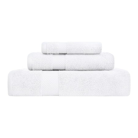 Superior 100% Zero Twist Cotton Super Soft and Absorbent 3PC Towel Set