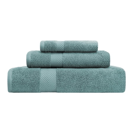 Superior 100% Zero Twist Cotton Super Soft and Absorbent 3PC Towel Set