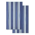 thumbnail image 1 of Superior  100-percent Cotton Maui Stripe Oversized Beach Towel (Set of 2), 1 of 2